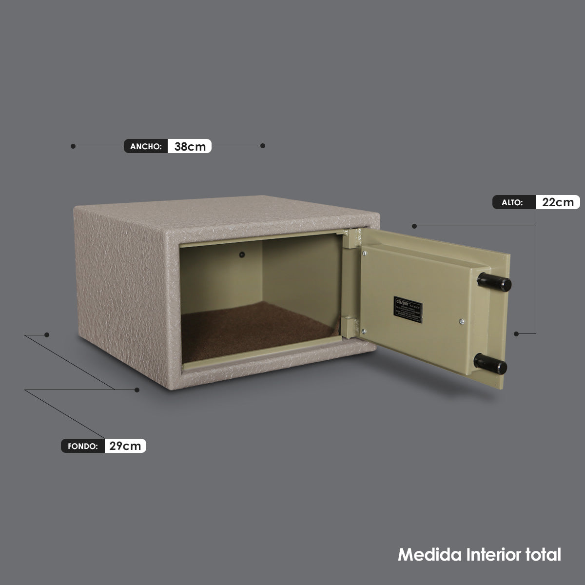 Caja Fuerte Uso General Tipo Hotel 24