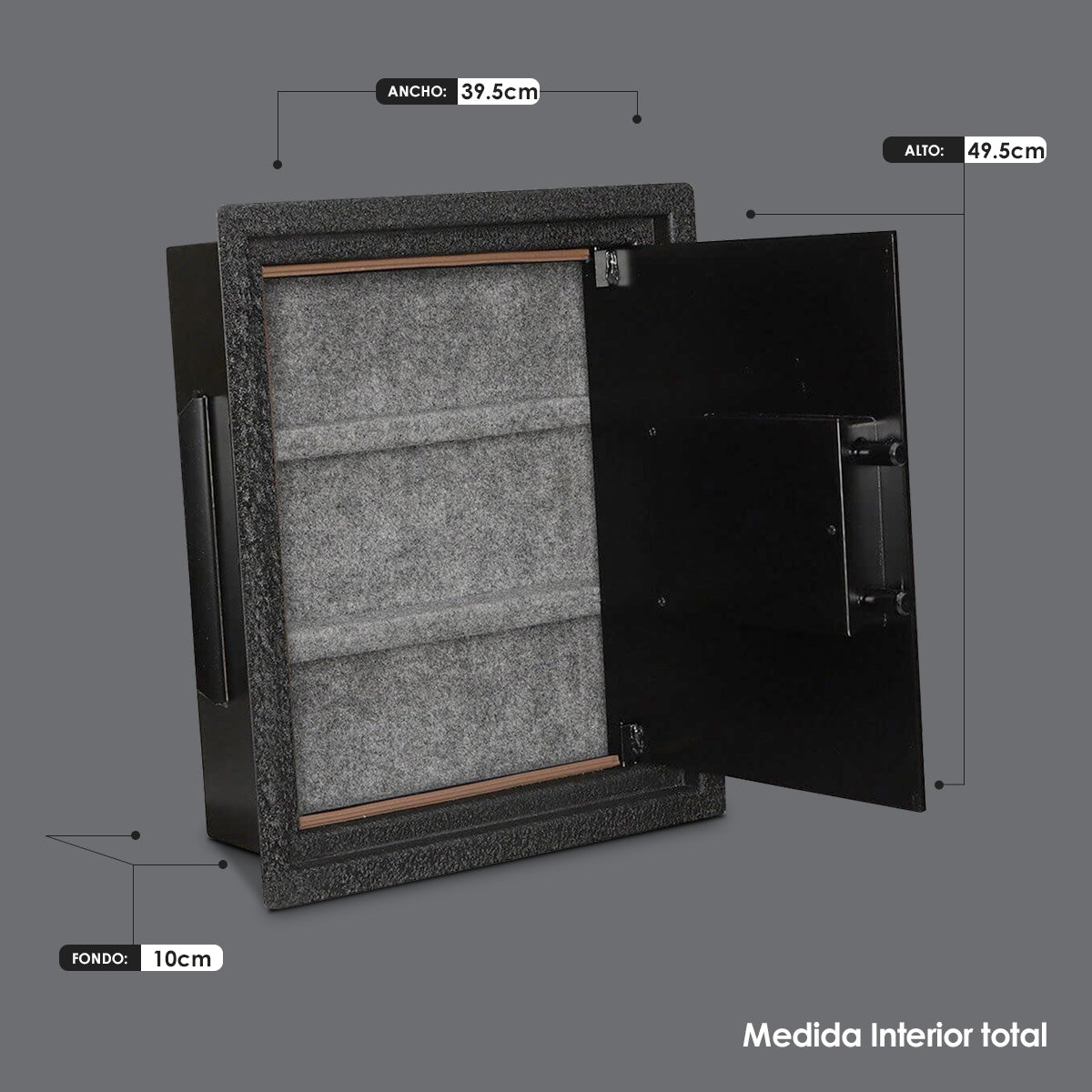 Caja Fuerte Oculta En Pared Uso Especializado