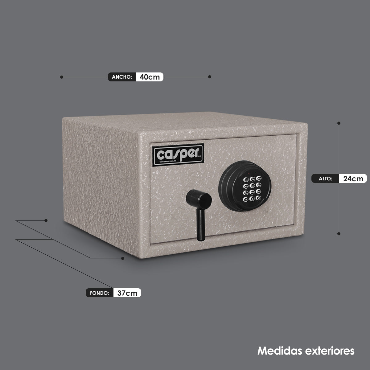 Caja Fuerte Uso General Tipo Hotel 24